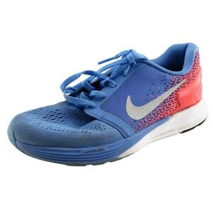 Nike Boys' Lunarglide 7‎ Athletic Shoes Size 5 Blue Fabric Lightweight Running